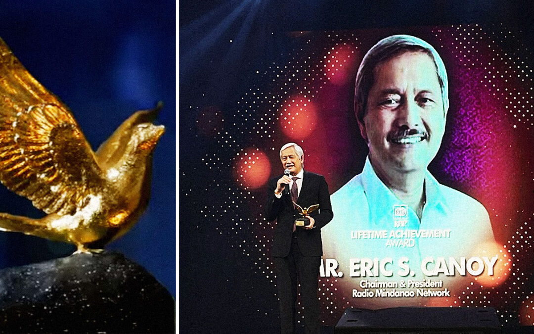 Eric S. Canoy honored with Lifetime Achievement Award for pioneering leadership in Philippine broadcasting